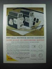 1958 Kodak Brownie Movie Camera Ad - Exposure
