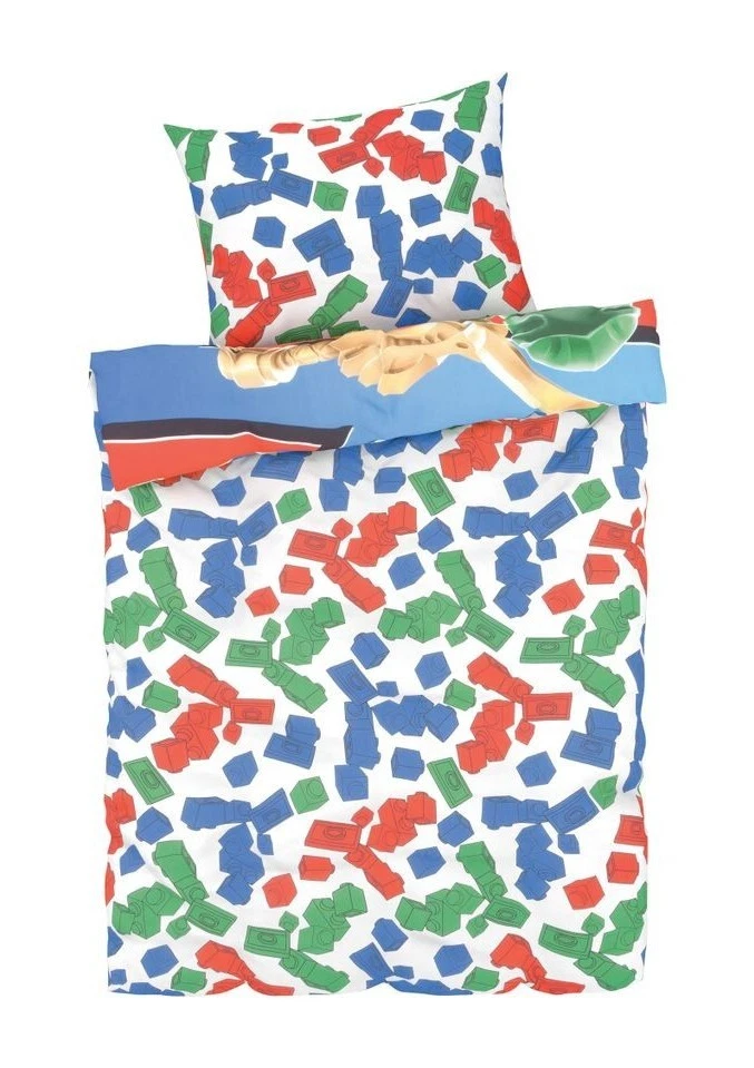 LEGO Ninjago Juego de funda de edredón y almohada individual reversible 100 % algodón para niños Foto 2 de 4