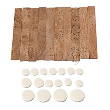 Clarinet Woodwind Instrument Accessories Kit with 17 Pads  10 Neck Joint Cork