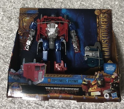 New Transformers Rise of the Beasts Spark Charger Optimus Prime Figure Autobots