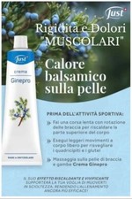 Crema ginepro just 100 ml per cervicale reumatismi artrosi traumi ematomi 