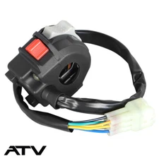Genrics Stop Kill Headlight Left Handlebar Switch for Yamaha Banshee YFZ350