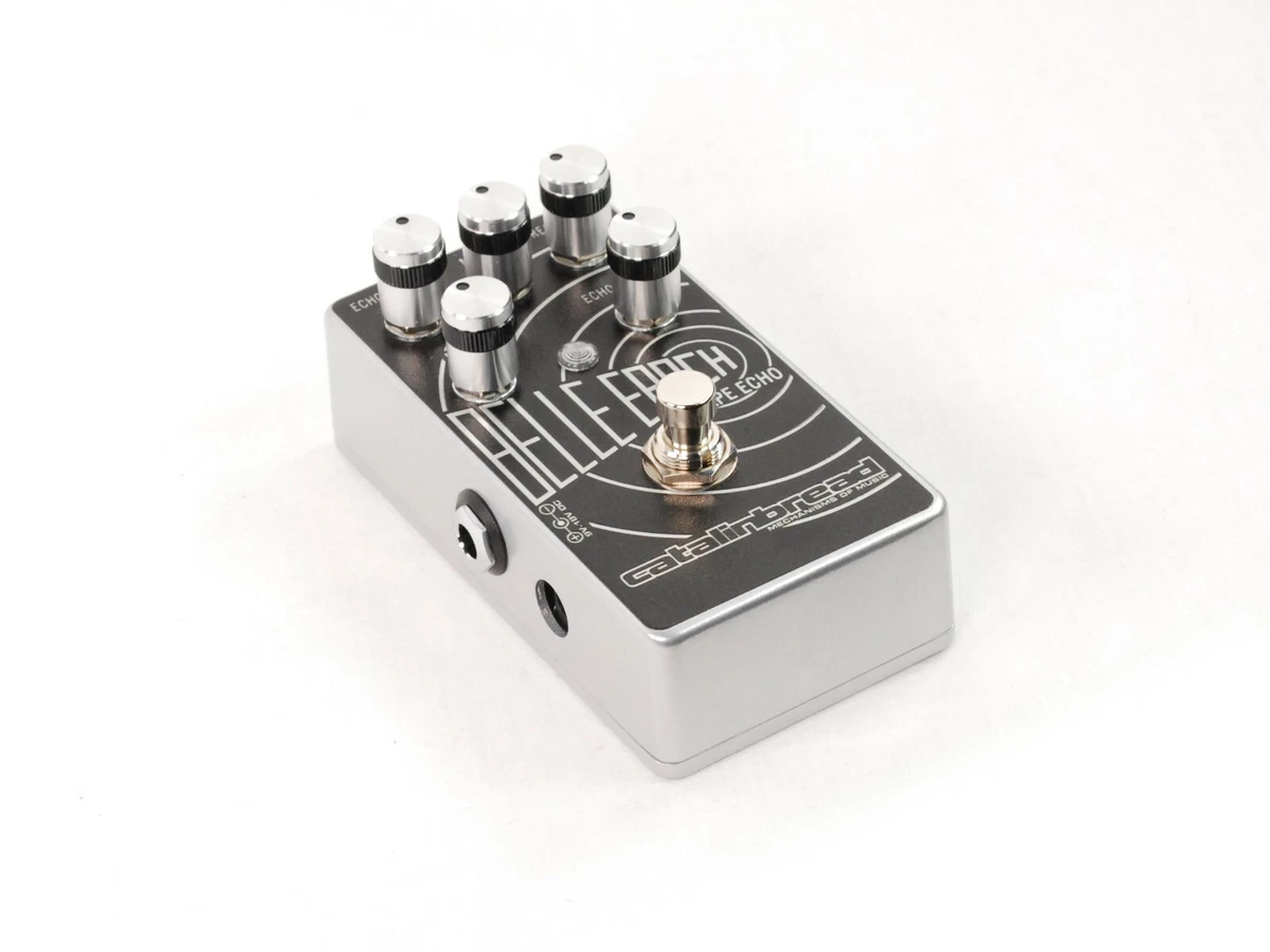 Used Catalinbread Belle Epoch (Black and Silver) Delay Guitar Effects Pedal