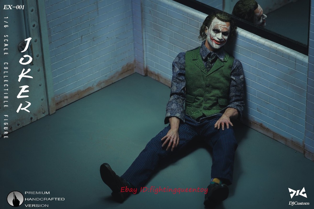 DJ-CUSTOM 1/6 クリミナル ジョーカー EX-001 DJ-CUSTOM EX-001 The Joker Criminal 1/6 Figure Model In