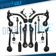 For Chrysler 300 Dodge Charger Magnum Front Control Arms Tie Rods Suspension Kit