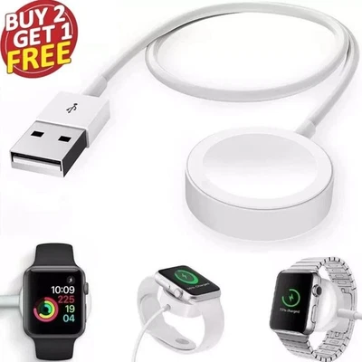 TRENDS Magnetic iWatch Charger USB Charging Cable For Apple Watch Series 6/5/4/3/2
