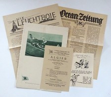 piękny pakiet (5 części) GENERAŁ VON STEUBEN 03. + 04 marca 1935 do Algieru