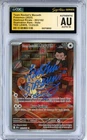 CGC Authentic Auto 10 Ted Lewis Team Rocket's Meowth 203/182 Destined Rivals