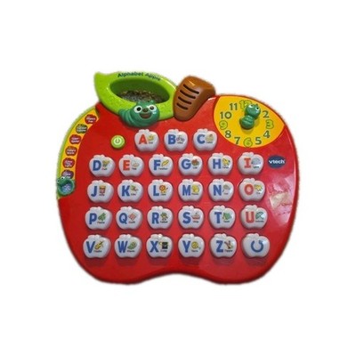 VTECH Alphabet Apple Preschool Learning Phonics ABC's Music Lights And Sounds