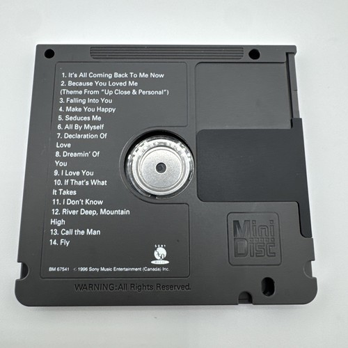 Celine Dion Minidisc Falling Into You RARE Fast Shipping π¬ - Picture 2 of 5