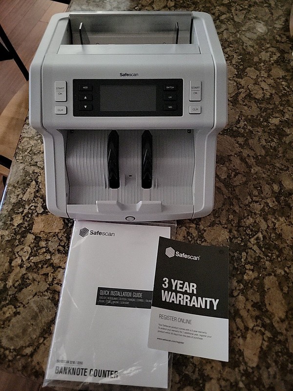 SafeScan 2210 Bill Counter