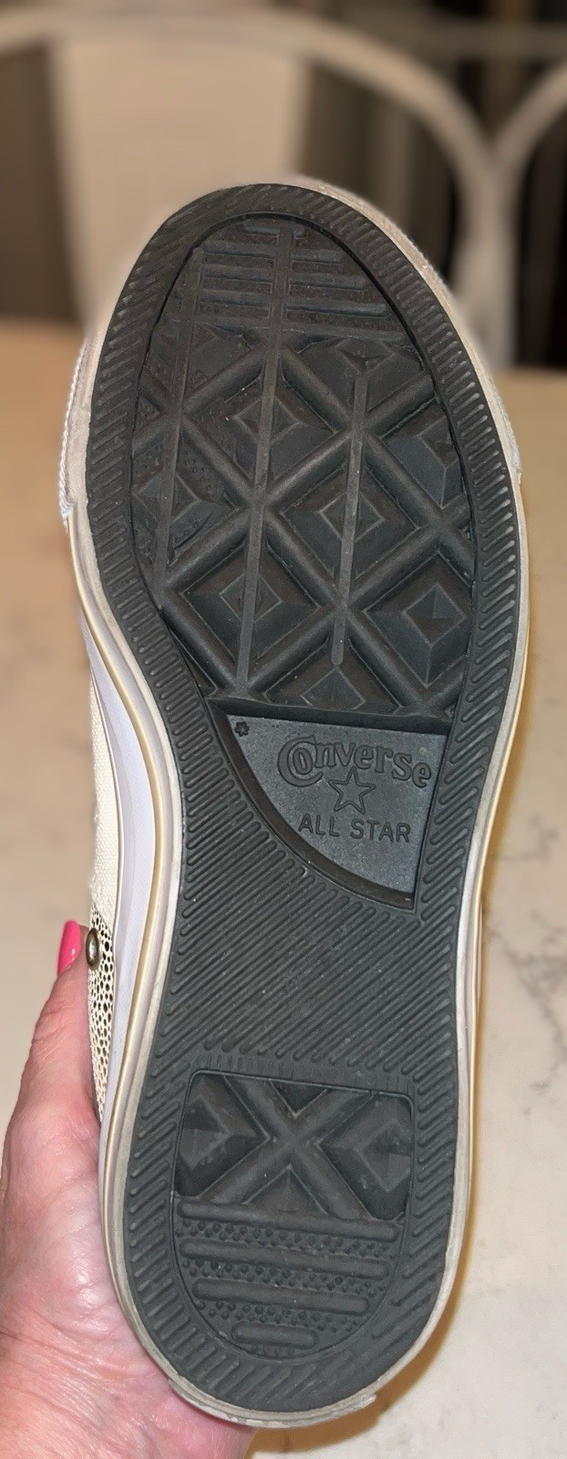 Converse Women's Low Chuck Taylor All-Star Metallic Gold Size 6 55342C thumbnail 10