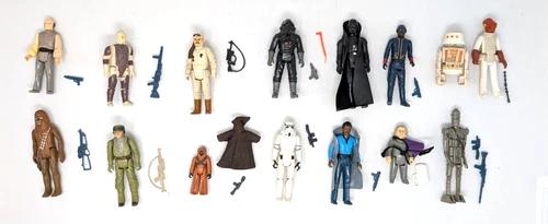 Kenner Star Wars Vintage Figures mixed lot 15 complete 1970's/1980s Lot 2