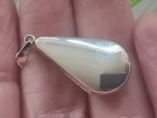 silver locket nice shape