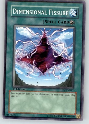 Dimensional Fissure - Enemy of Justice - EOJ-EN047 - Lightly Played
