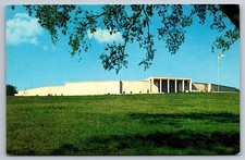 Postcard Harry S Truman Library Museum Independence Missouri Presidential Site