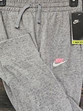 Girls Kids Youth Nike Pants NEW Size Medium Move To Zero Gray flex