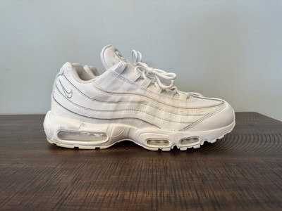 Nike Air Max 95 Essential, CT1268-100, Triple White, Mens Running Shoes, Size 13