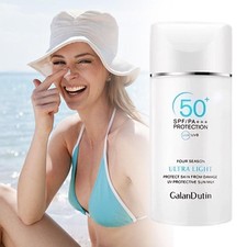 High factor sunscreen Cream SPF50 High Protection UV Skincare Facial Body Skin
