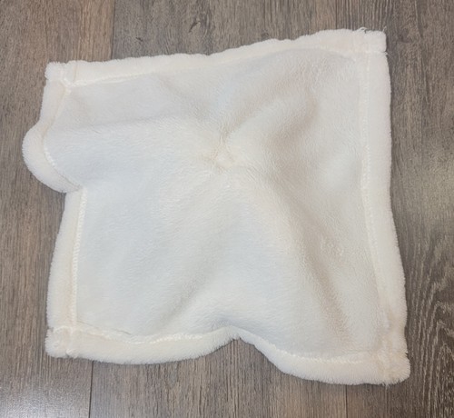 Starting Out White Bear Rattle Lovey Baby Security Blanket 11" X 11" - Picture 5 of 9