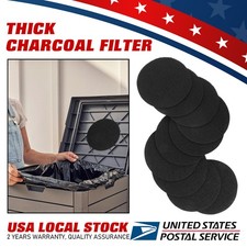 10x Cat Litter Box Activated Charcoal Filter Compatible For Most Cat Litter Box