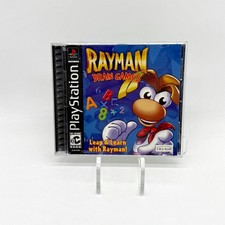 Rayman Brain Games Playstation 1 PS1 Complete CIB 2001 Clean Disc