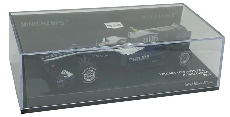 Minichamps Williams F1 FW32 #10 2010 - Nico Hulkenberg 1/43 Scale - Image 3 of 3