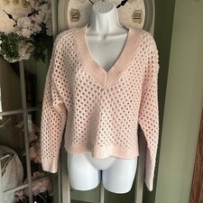 Women s UNIVERSAL THREAD Fishnet Open Knit Sw...