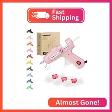 ROMECH 20W Mini Hot Glue Gun with 30 Glue Sticks Set, Fast Preheating Hot Glue G