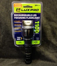 LuxPro XP913 Rechargeable LED Focusing Flashlight - 1100 Lumens