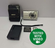 CANON POWERSHOT A4000 IS HD DIGITAL CAMERA - TESTED WITH VIDEO