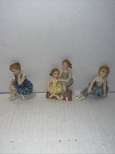 Vintage Presitge refrigerator Magnet set 3 Ballerina girls fridge dimensional