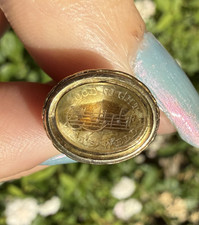 ANTIQUE GEORGIAN CITRINE INTAGLIO FOB SEAL