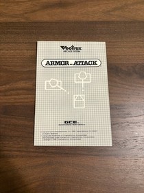 Vectrex Arcade System READ FIRST 4 Games Included CIB - 2 missing game screens