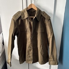 Original Vintage Czech Army Field Jacket -  Olive Green