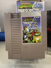 Teenage Mutant Ninja Turtles III: The Manhattan Project Nintendo NES Complete