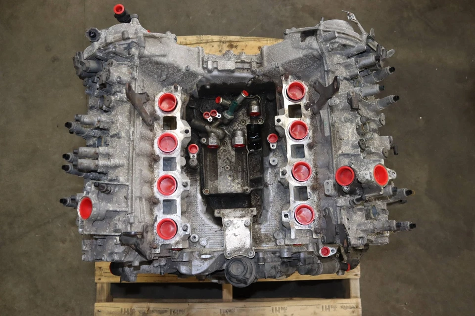2013-2014 AUDI A8 QUATTRO 4.0L - 4.0T Engine LONG Block Assembly 079100032H - Image 2 of 4