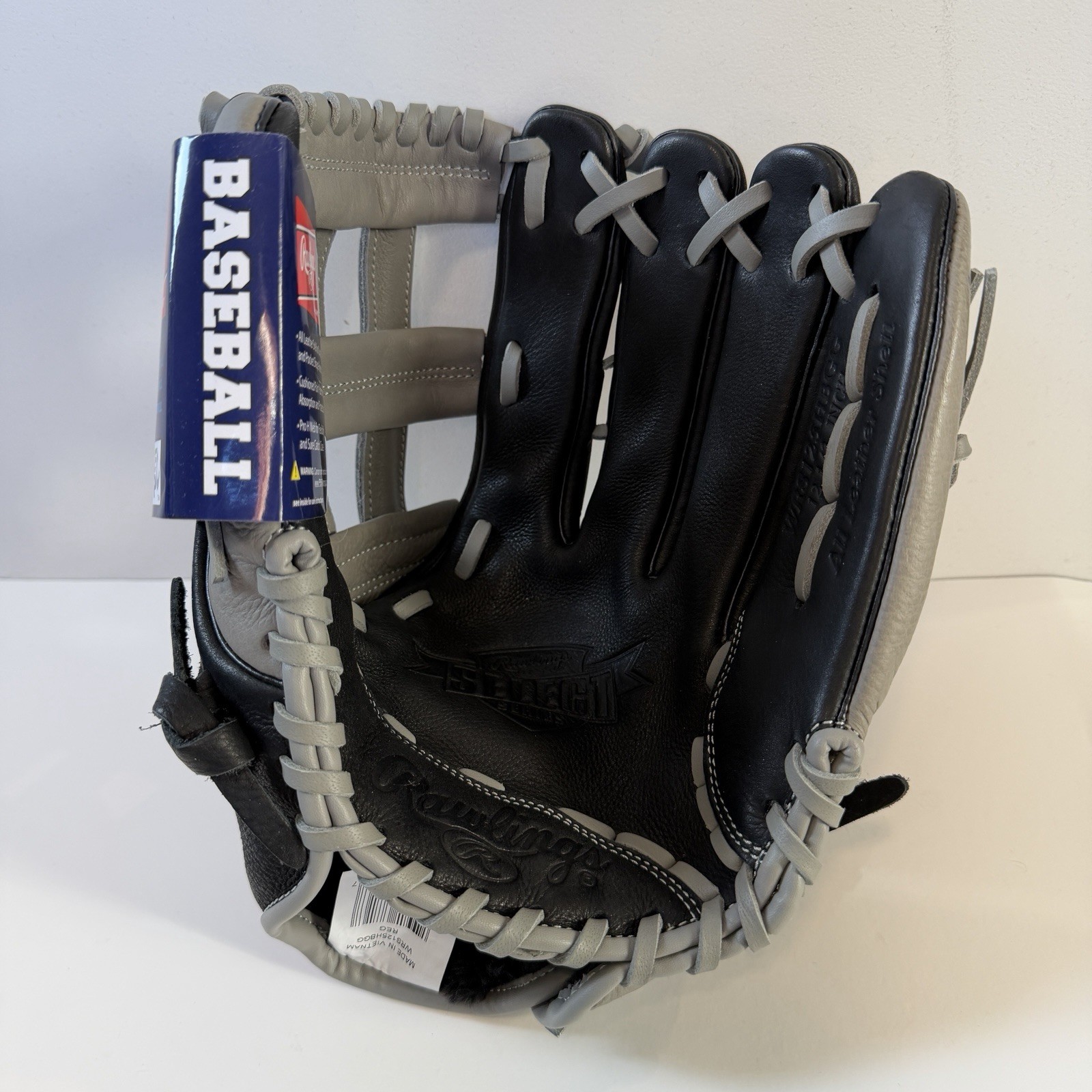 Wrs125hbgg 12 1/2 In Rh Throw Black Gray