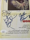 JSA COA WOODSTOCK 10X SIGNED 1969 11X17 Poster Stills Fito Robinson Lee — photo 3