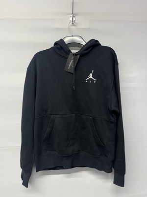 Herren Nike Air Jordan Schwarz Hoodie Größe Small Brandneu 