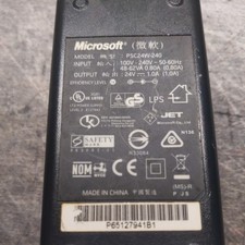 GENUINE Microsoft AC adapter PSC24W-240 Power Supply for Xbox 360 Steering Wheel