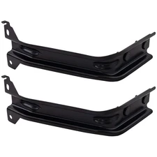 Set of 2 Bumper Face Bar Brackets Retainer Mounting Braces Left & Right Pair