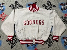 Oklahoma Sooners 100 Cotton Men's XL Varsity Jacket