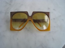 Amazing Original 1970s Christian Dior D03 Optyl Plastic Oversized Sunglasses