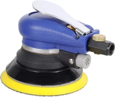 5-Inch Air Palm Random Orbital Sander, Dual-Action Pneumatic Polisher Speed Adju