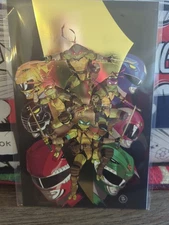 Mighty Morphin Power Rangers/ TMNT III #1 Gold Foil Variant