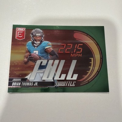 BRIAN THOMAS JR. 2025 PANINI DONRUSS ELITE #2 FULL THROTTLE JAGUARS