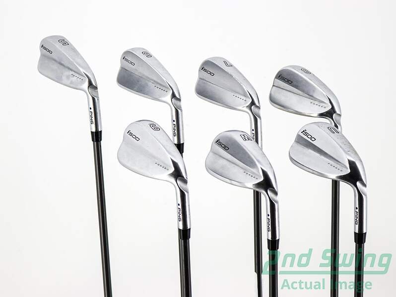 Ping i500 Iron Set 5-PW GW Graphite Regular Right Blue Dot +