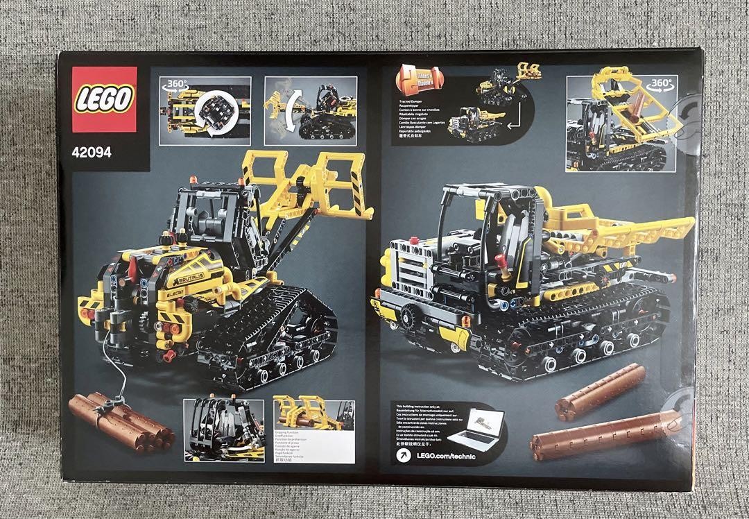 LEGO TECHNIC 42094 Tracked Loader Model with Realistic Functions