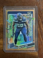 2023 Donruss Optic Derick Hall #291 Rookie Bronze Mojo /35 SEATTLE SEAHAWKS